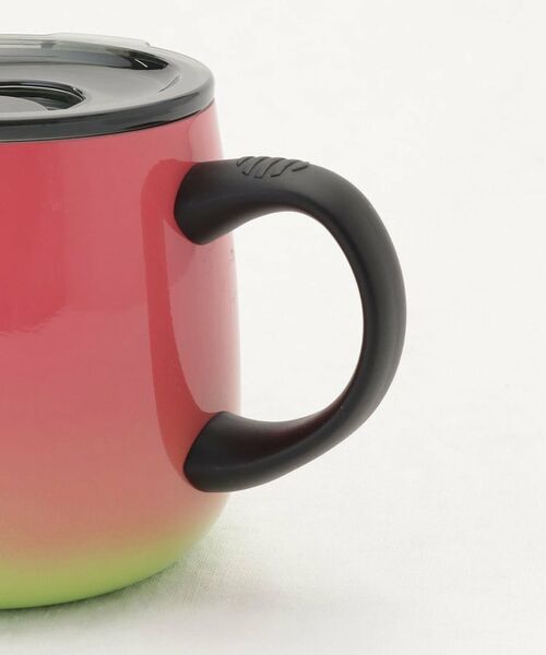 212 KITCHEN STORE / トゥーワントゥーキッチン ストア グラス・マグカップ | オーチャード蓋つきステンレスマグ Apricot | 詳細6