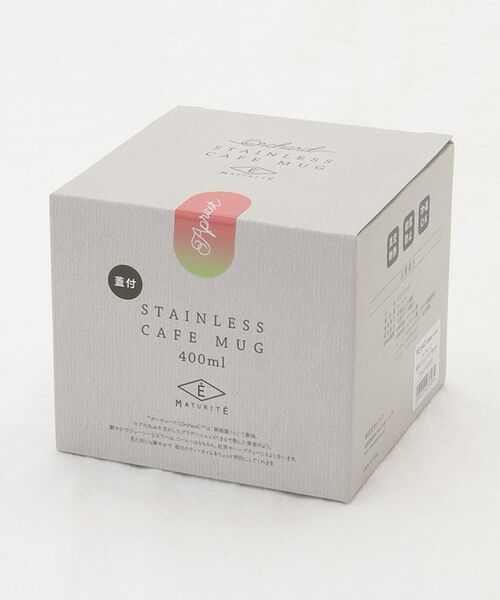 212 KITCHEN STORE / トゥーワントゥーキッチン ストア グラス・マグカップ | オーチャード蓋つきステンレスマグ Apricot | 詳細8