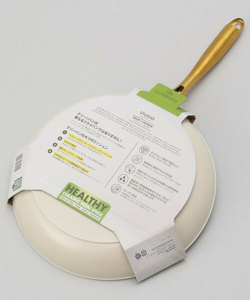 212 KITCHEN STORE / トゥーワントゥーキッチン ストア キッチンツール | ストゥディオ フライパン 28cm WH ＜GreenPan グリーンパン＞ | 詳細9