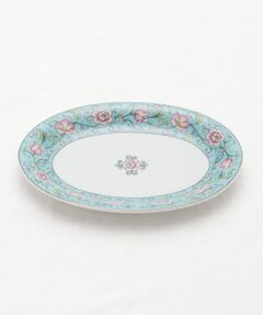 212 KITCHEN STORE / トゥーワントゥーキッチン ストア 食器 | 緑彩牡丹 楕円皿
