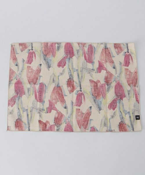 212 KITCHEN STORE / トゥーワントゥーキッチン ストア インテリア・生活雑貨・ホビー・ステーショナリー | ランチョンマット フラワータッチ レッド | 詳細2