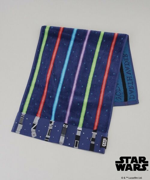 212 KITCHEN STORE / トゥーワントゥーキッチン ストア その他 | フェイスタオル ライトセーバーストライプ ＜STAR WARS スター・ウォーズ ＞（その他）