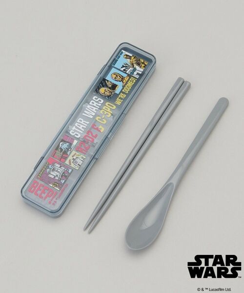 212 KITCHEN STORE / トゥーワントゥーキッチン ストア その他 | 音の鳴らないコンビセット ハシ18cm R2-D2&C-3PO ＜STAR WARS スター・ウォーズ ＞（その他）