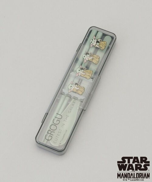 212 KITCHEN STORE / トゥーワントゥーキッチン ストア その他 | 音の鳴らないコンビセット ハシ18cm グローグー ＜STAR WARS スター・ウォーズ ＞ | 詳細2