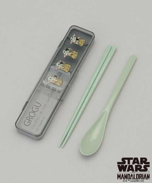 212 KITCHEN STORE / トゥーワントゥーキッチン ストア その他 | 音の鳴らないコンビセット ハシ18cm グローグー ＜STAR WARS スター・ウォーズ ＞（その他）