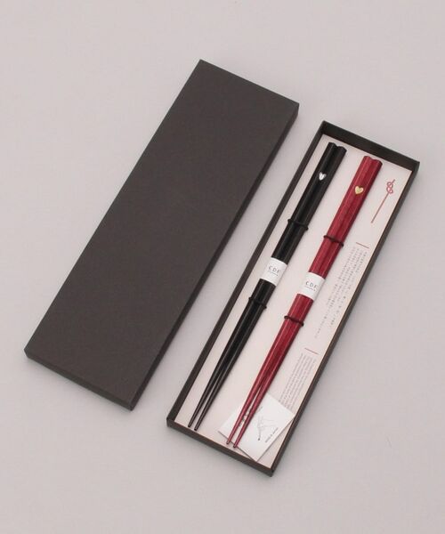 212 KITCHEN STORE / トゥーワントゥーキッチン ストア インテリア・生活雑貨・ホビー・ステーショナリー | 初膳五角 夫婦箸セット Heart | 詳細5