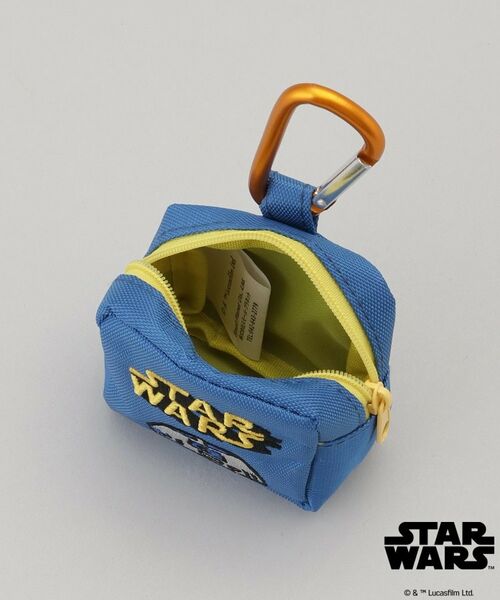 212 KITCHEN STORE / トゥーワントゥーキッチン ストア その他 | カラビナ付きミニ刺繍ポーチ R2-D2 ロゴ ＜STAR WARS スター・ウォーズ ＞ | 詳細4