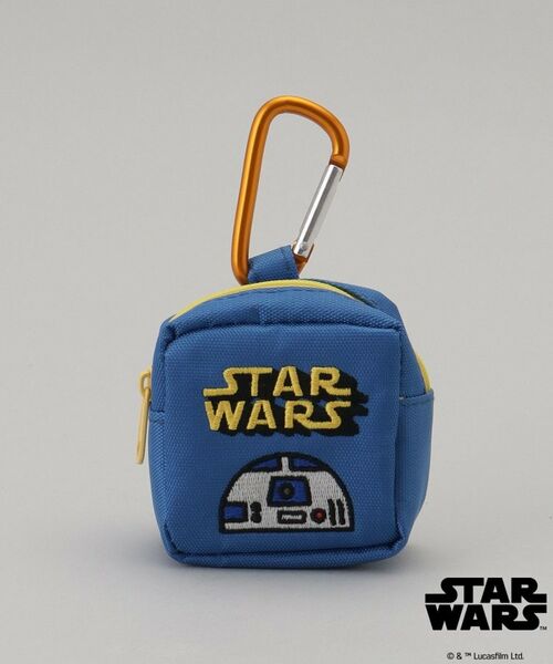 212 KITCHEN STORE / トゥーワントゥーキッチン ストア その他 | カラビナ付きミニ刺繍ポーチ R2-D2 ロゴ ＜STAR WARS スター・ウォーズ ＞（その他）