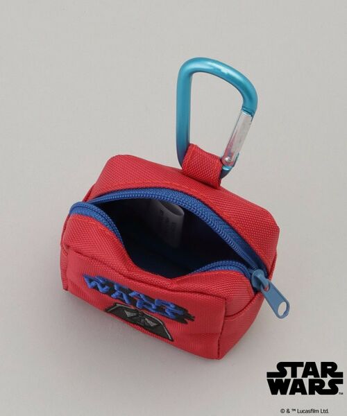 212 KITCHEN STORE / トゥーワントゥーキッチン ストア その他 | カラビナ付きミニ刺繍ポーチ ダース・ベイダー ロゴ ＜STAR WARS スター・ウォーズ ＞ | 詳細4