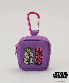 212 KITCHEN STORE / トゥーワントゥーキッチン ストア その他 | カラビナ付きミニ刺繍ポーチ ヨーダ ロゴ ＜STAR WARS スター・ウォーズ ＞
