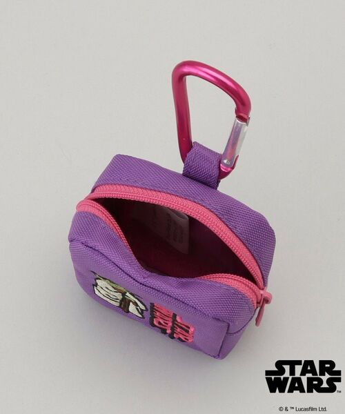 212 KITCHEN STORE / トゥーワントゥーキッチン ストア その他 | カラビナ付きミニ刺繍ポーチ ヨーダ ロゴ ＜STAR WARS スター・ウォーズ ＞ | 詳細4