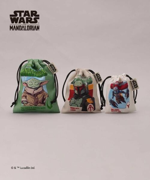 212 KITCHEN STORE / トゥーワントゥーキッチン ストア その他 | 巾着３点セット グローグー ＜STAR WARS スター・ウォーズ ＞ | 詳細1