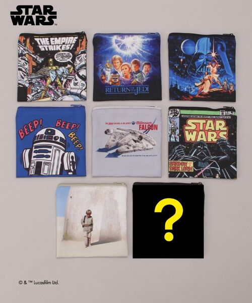 212 KITCHEN STORE / トゥーワントゥーキッチン ストア その他 | ブラインドスクエアポーチ 単品 8種 ＜STAR WARS スター・ウォーズ ＞ | 詳細1