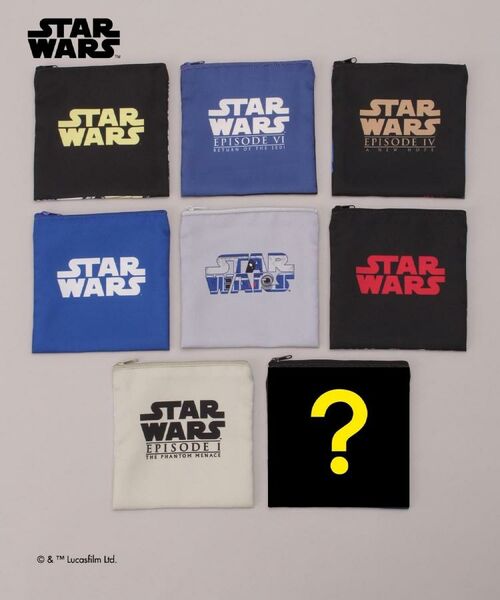 212 KITCHEN STORE / トゥーワントゥーキッチン ストア その他 | ブラインドスクエアポーチ 単品 8種 ＜STAR WARS スター・ウォーズ ＞ | 詳細2