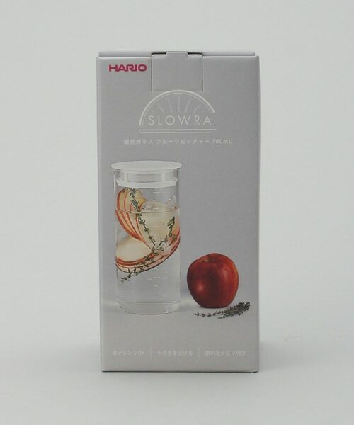 212 KITCHEN STORE / トゥーワントゥーキッチン ストア キッチンツール | SLOWRA 耐熱ガラス フルーツピッチャー 700mL ＜HARIO ハリオ＞ | 詳細11