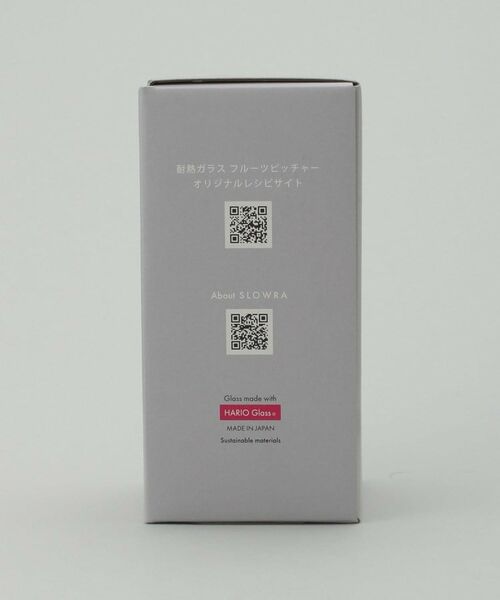 212 KITCHEN STORE / トゥーワントゥーキッチン ストア キッチンツール | SLOWRA 耐熱ガラス フルーツピッチャー 700mL ＜HARIO ハリオ＞ | 詳細12