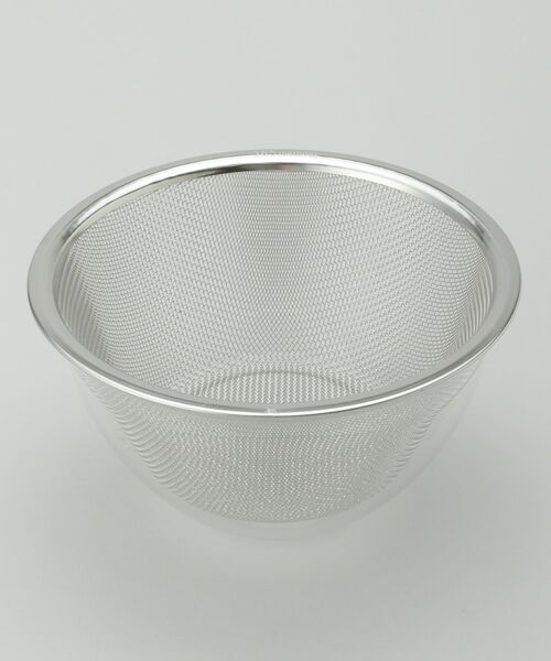 212 KITCHEN STORE / トゥーワントゥーキッチン ストア キッチンツール | ガラスのようなボウル&ステンレスザル平縁20cm ＜365methods サンロクゴメソッド＞ | 詳細2