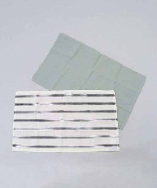 212 KITCHEN STORE / トゥーワントゥーキッチン ストア インテリア・生活雑貨・ホビー・ステーショナリー | 100% COTTON キッチンクロス ワッフル2枚セット GY ＜212Kオリジナル＞ | 詳細2