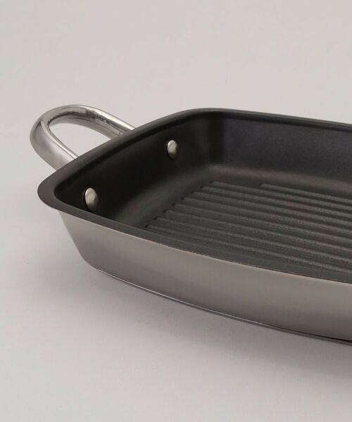 212 KITCHEN STORE / トゥーワントゥーキッチン ストア キッチンツール | スクエアグリルパン 24cm RD ＜MEYER マイヤー＞ | 詳細6
