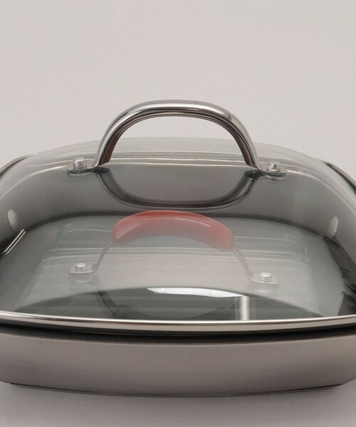 212 KITCHEN STORE / トゥーワントゥーキッチン ストア キッチンツール | スクエアグリルパン 24cm RD ＜MEYER マイヤー＞ | 詳細8