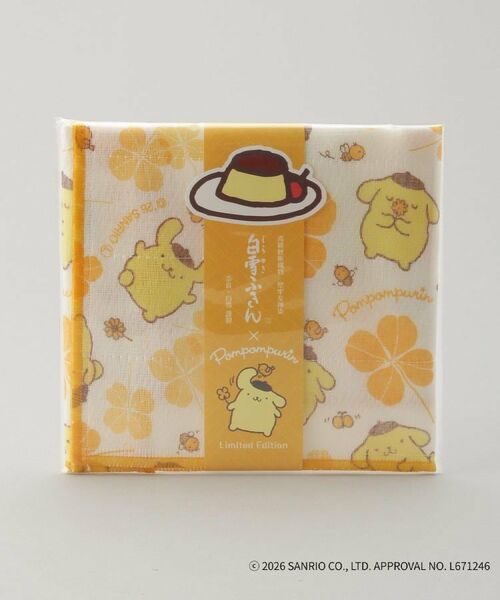 212 KITCHEN STORE / トゥーワントゥーキッチン ストア インテリア・生活雑貨・ホビー・ステーショナリー | 白雪友禅ふきん ポムポムプリン | 詳細1