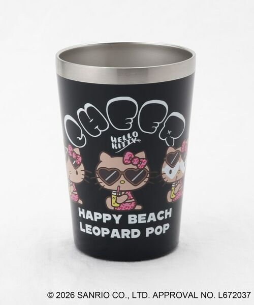 212 KITCHEN STORE / トゥーワントゥーキッチン ストア その他 | 日焼けハローキティ ステンレスタンブラー LEOPARD BK（その他）