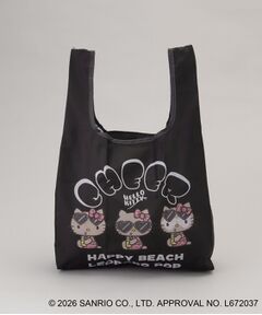 212 KITCHEN STORE / トゥーワントゥーキッチン ストア その他 | 日焼けハローキティ エコバッグ LEOPARD BK