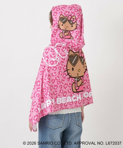 212 KITCHEN STORE / トゥーワントゥーキッチン ストア その他 | 日焼けハローキティ 冷感タオルポンチョ LEOPARD PK | 詳細4