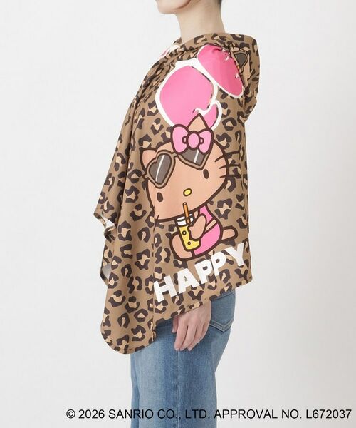 212 KITCHEN STORE / トゥーワントゥーキッチン ストア その他 | 日焼けハローキティ 冷感タオルポンチョ LEOPARD BR | 詳細2