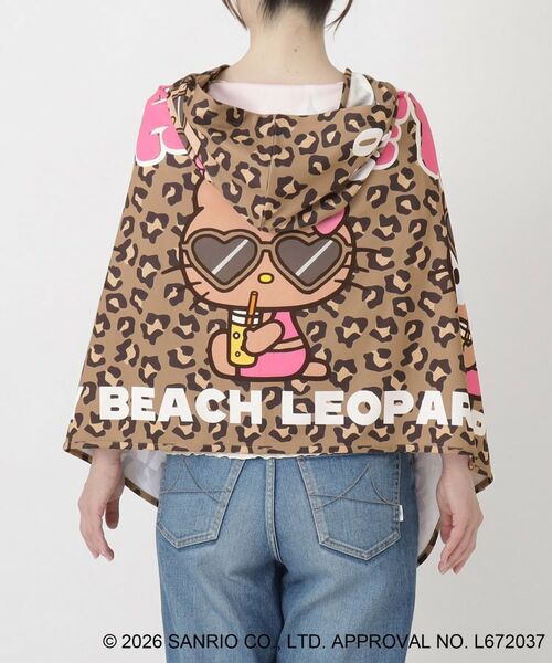 212 KITCHEN STORE / トゥーワントゥーキッチン ストア その他 | 日焼けハローキティ 冷感タオルポンチョ LEOPARD BR | 詳細3