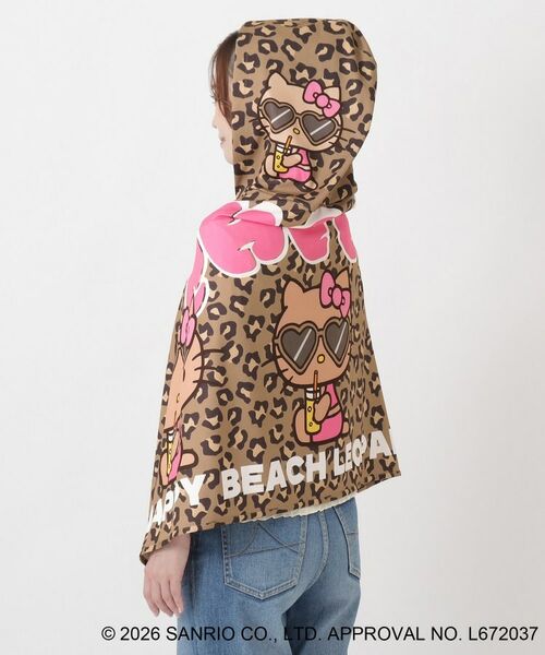 212 KITCHEN STORE / トゥーワントゥーキッチン ストア その他 | 日焼けハローキティ 冷感タオルポンチョ LEOPARD BR | 詳細4