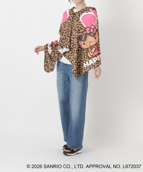212 KITCHEN STORE / トゥーワントゥーキッチン ストア その他 | 日焼けハローキティ 冷感タオルポンチョ LEOPARD BR | 詳細9