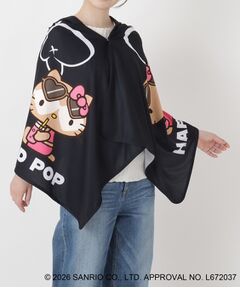 212 KITCHEN STORE / トゥーワントゥーキッチン ストア その他 | 日焼けハローキティ 冷感タオルポンチョ LEOPARD BK