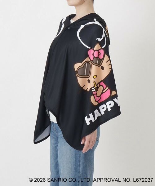 212 KITCHEN STORE / トゥーワントゥーキッチン ストア その他 | 日焼けハローキティ 冷感タオルポンチョ LEOPARD BK | 詳細2