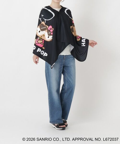 212 KITCHEN STORE / トゥーワントゥーキッチン ストア その他 | 日焼けハローキティ 冷感タオルポンチョ LEOPARD BK | 詳細9