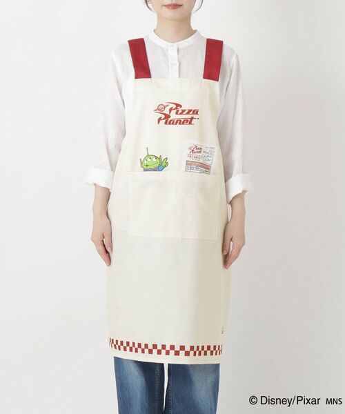 212 KITCHEN STORE / トゥーワントゥーキッチン ストア その他 | エプロン ピザプラネット柄 ＜TOY STORY トイ・ストーリー＞ | 詳細1