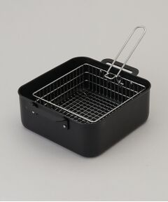 212 KITCHEN STORE / トゥーワントゥーキッチン ストア キッチンツール | 鉄製正方型揚げ鍋20×20cm フライヤー付