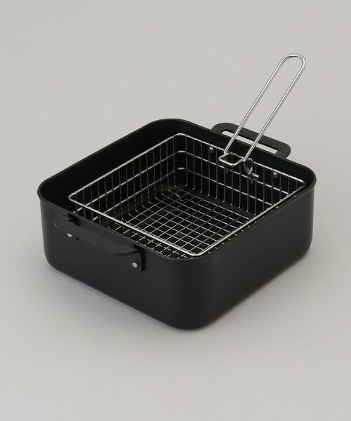 212 KITCHEN STORE / トゥーワントゥーキッチン ストア キッチンツール | 鉄製正方型揚げ鍋20×20cm フライヤー付 | 詳細1