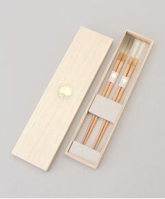 212 KITCHEN STORE / トゥーワントゥーキッチン ストア インテリア・生活雑貨・ホビー・ステーショナリー | 爽夫婦箸ギフトセット グレー×ホワイト