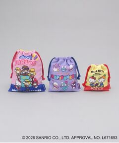 212 KITCHEN STORE / トゥーワントゥーキッチン ストア その他 | 巾着3P SANRIO CHARACTERS ＜Sanrio サンリオ＞