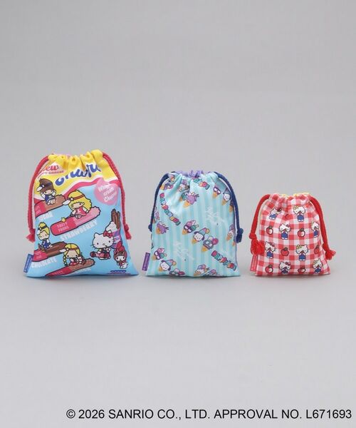 212 KITCHEN STORE / トゥーワントゥーキッチン ストア その他 | 巾着3P SANRIO CHARACTERS ＜Sanrio サンリオ＞ | 詳細3