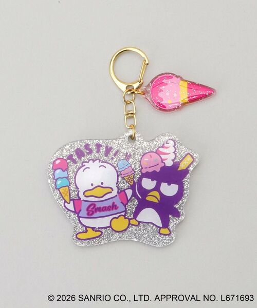 212 KITCHEN STORE / トゥーワントゥーキッチン ストア その他 | ミラー付きキーリング シルバー HAPIDANBUI ＜Sanrio サンリオ＞ | 詳細1