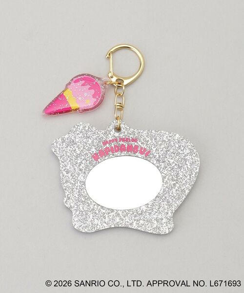 212 KITCHEN STORE / トゥーワントゥーキッチン ストア その他 | ミラー付きキーリング シルバー HAPIDANBUI ＜Sanrio サンリオ＞ | 詳細2