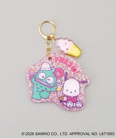 212 KITCHEN STORE / トゥーワントゥーキッチン ストア その他 | ミラー付きキーリング ピンク HAPIDANBUI ＜Sanrio サンリオ＞