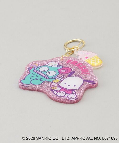 212 KITCHEN STORE / トゥーワントゥーキッチン ストア その他 | ミラー付きキーリング ピンク HAPIDANBUI ＜Sanrio サンリオ＞ | 詳細3