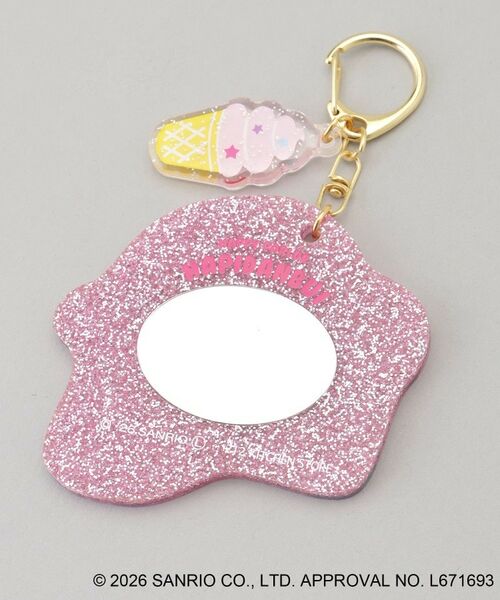 212 KITCHEN STORE / トゥーワントゥーキッチン ストア その他 | ミラー付きキーリング ピンク HAPIDANBUI ＜Sanrio サンリオ＞ | 詳細4