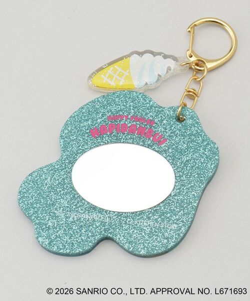 212 KITCHEN STORE / トゥーワントゥーキッチン ストア その他 | ミラー付きキーリング グリーン HAPIDANBUI ＜Sanrio サンリオ＞ | 詳細4