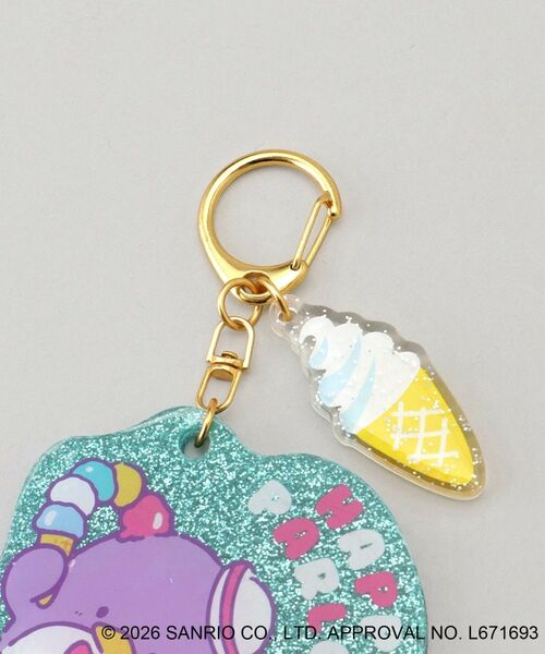 212 KITCHEN STORE / トゥーワントゥーキッチン ストア その他 | ミラー付きキーリング グリーン HAPIDANBUI ＜Sanrio サンリオ＞ | 詳細5
