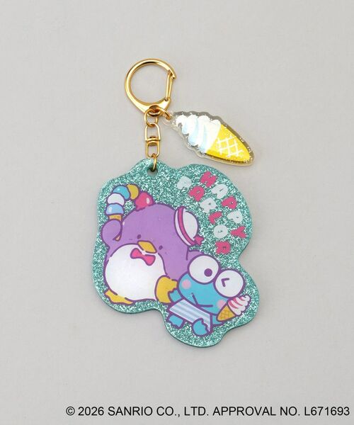 212 KITCHEN STORE / トゥーワントゥーキッチン ストア その他 | ミラー付きキーリング グリーン HAPIDANBUI ＜Sanrio サンリオ＞（その他）