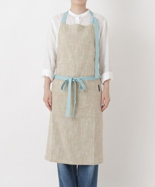 212 KITCHEN STORE / トゥーワントゥーキッチン ストア インテリア・生活雑貨・ホビー・ステーショナリー | シャンブレーエプロン BE | 詳細1